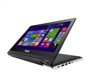 ASUS 2 en 1 Transformer Book Flip T300 Touch 13.3'', Intel Core i5-5200U 2.20GHz, 8GB, 1TB, Windows 8.1 64-bit, Negro/Plata 