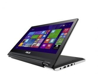 ASUS 2 en 1 Transformer Book Flip TP300 Touch 13.3'', Intel Core i3-4030U 1.90GHz, 6GB, 1TB, Windows 8.1 64-bit, Negro/Plata 