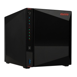 ASUSTOR Nimbustor 4 NAS Gamer de 2 Bahías, Intel Celeron J4105 1.50GHz, 4GB DDR4, 2x RJ-45, USB 3.1, Negro ― no incluye Discos 