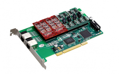 Atcom Tarjeta PCI AX800P, Alámbrico, 8x FXO 