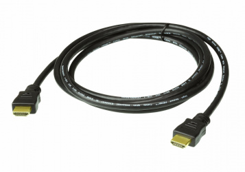 Aten Cable HDMI de Alta Velocidad con Ethernet, HDMI 2.2 Macho - HDMI 2.2 Macho, 4K, 60Hz, 5 Metros, Negro 