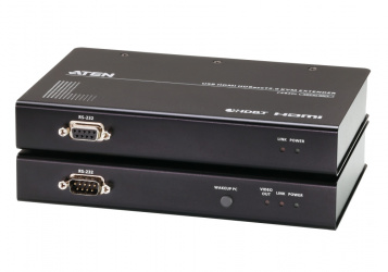 Aten Kit Extensor de Video KVM Alámbrico, 1x HDMI, 1x USB-B, 1x RJ-45, hasta 100 Metros 