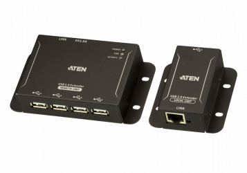 Aten Extensor USB 2.0 por Cable Cat5, 4 puertos, hasta 50 Metros 