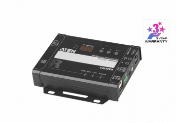 Aten Receptor de Video HDMI por IP Alámbrico, 1x HDMI, 1x RJ-45, 100 Metros 