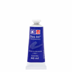ATL Pintura Óleo para Arte, 40ml, Azul Ultramar, No. 222 