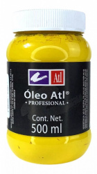 ATL Pintura Óleo para Arte, 500ml, Amarillo Medio, No. 202 