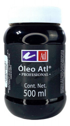 ATL Pintura Óleo para Arte, 500ml, Negro Marfil, No. 225 