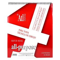 ATL Block All-Purpose, 30 Hojas, 34 x 43.2cm 