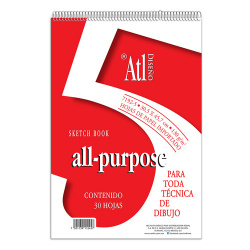 ATL Block All-Purpose, 30 Hojas, 22.9 x 30.5cm 