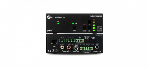 Atlona Amplificador Estéreo de Audio AT-GAIN-60, 2 Canales, 60W, Alámbrico, Negro 