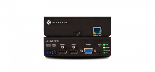 Atlona Transmisor y Receptor de Video VGA/HDMI, Alámbrico, 2x HDMI, 1x RJ-45, 70 Metros 