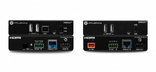 Atlona Kit Extensor de Video HDMI Alámbrico Cat5/6/7, 2x HDMI, 2x RJ-45, 70 Metros 