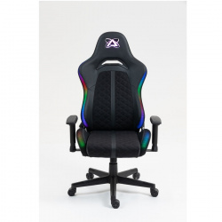 Atom Games Silla Gamer Phantom RGB, hasta 120kg, Negro 