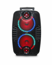 Audiobox Bocina ABX-211R, Bluetooth, Inalámbrico, 4000W RMS, USB, Negro 