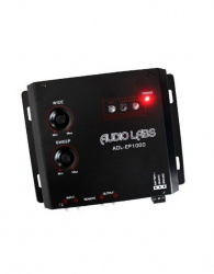 Audiolabs Amplificador Procesador de Bajos para Auto ADL-EP1000, 15V RMS, Negro 