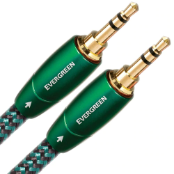 AudioQuest Cable 3.5mm Macho - 3.5mm Macho, 1.5 Metros, Verde 