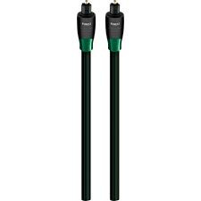 AudioQuest Cable Coaxial TosLink Macho - TosLink Macho, 5 Metros, Negro 