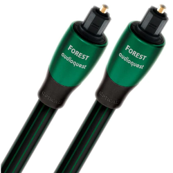 Audio Quest Cable Fibra Óptica TosLink Macho - TosLink Macho, 1.5 Metros, Negro 