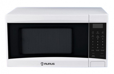 Aurus Horno de Microondas AMP11W, 1.1 Pies Cúbicos, 1000W, Negro/Blanco 