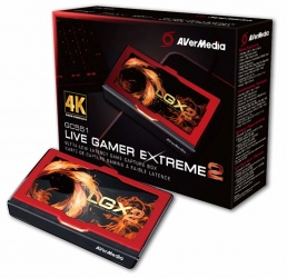 AVerMedia Capturadora de Video GC551 HDMI, USB 3.0, 1920 x 1080 Pixeles, Negro/Rojo 