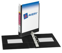 Avery Carpeta Mini Durable con Arillo, 1