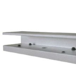 Axceze Chapa Magnética Tipo U AL-180PU para Brackets, 140 x 30 x 40mm 