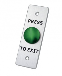 Axceze Botón de Salida AX-B80, Alámbrico, Verde 