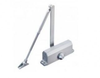 Axceze Brazo Cerrador de Puertas AX-DOORC120, hasta 100Kg, Blanco 