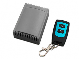 Axceze Control Remoto AX-REC20, 2 Botones, RF Inalámbrico 