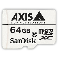 Memoria Flash Axis para Video, 64GB MicroSDXC Clase 10 