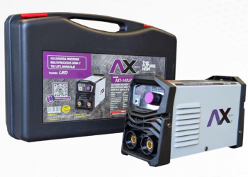 Axtech Soldadora Inversora AXT-147LED, 140A, 110 - 220V, MMA  