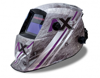 Axtech Careta Electrónica para Soldar AXT-CEMETAL-CV, Sombra Variable, 2 Sensores 