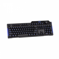 Teclado Gamer Azio L70 LED Azul, Alámbrico, USB, Negro (Inglés) 