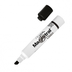 Azor Marcador Magistral para Pizarrón Blanco, Negro 