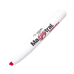 Azor Marcador Magistral para Pizarrón Blanco, Rojo 
