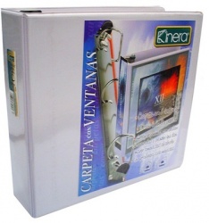 Azor Carpeta con Arillo 302.9211BL, para 250 Hojas de Tamaño Carta, 1 Pieza 