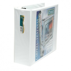 Azor Carpeta con Arillo 302.9301BL, para 300 Hojas de Tamaño Carta, 1 Pieza 