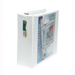 Azor Carpeta con Arillo 302.9601BL, para 280 Hojas de Tamaño Carta, 1 Pieza 