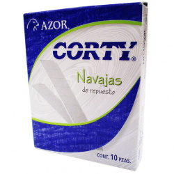Azor Corty Navaja para Cutter Grande, 10 Piezas 