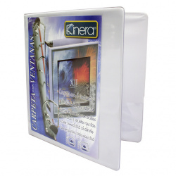 Baco Carpeta con Arillo 302.9101BL, para 200 Hojas de Tamaño Carta, 1 Pieza 