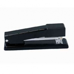 Baco Engrapadora de Metal M-27, Tira Completa, hasta 15 Hojas, Negro 