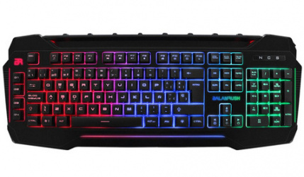 Teclado Gamer Balam Rush BR-929646 RGB, Alámbrico, Negro (Español) 