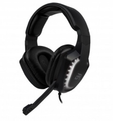 Balam Rush Audífonos Gamer Magma, Alámbrico, 2 Metros, 3.5mm/USB-A, Negro 