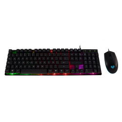 Kit Gamer de Teclado y Mouse Balam Rush Vortex KTX22, Alámbrico, USB-A, Negro 