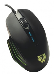 Mouse Gamer Balam Rush Hunter, Alámbrico, USB A, 18.000DPI, Negro 
