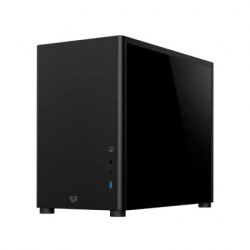 Gabinete Balam Rush Eris Jet GI985, Micro-Tower, Micro-ATX/Mini-ITX, USB 3.0, sin Fuente, sin Ventiladores Instalados, Negro 