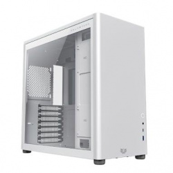 Gabinete Balam Rush Eris Frost GM985 con Ventana, Midi-Tower, ATX/Micro-ATX/Mini-ITX, USB 3.0, sin Fuente, sin Ventiladores Instalados, Blanco 