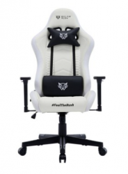 Balam Rush Silla Gamer LIGHTNING RUSH V2 FROST, hasta 150Kg, Blanco 