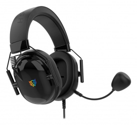 Balam Rush Audífonos Gamer Aviator Level HA757 para PC, Alámbrico, USB, Negro 
