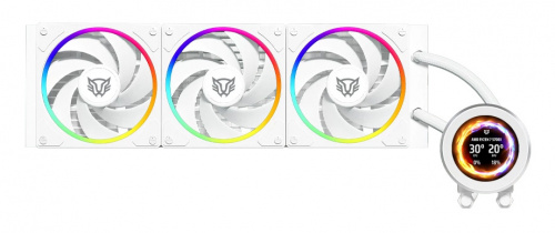 Balam Rush Hydrox Expert HYX40 Enfriamiento Líquido para CPU, 3x 120mm, hasta 2200RPM, Blanco  